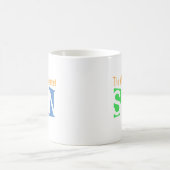 Mug Le plus grand fils du rétro monde (Centre)