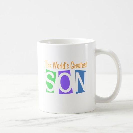 Mug Le plus grand fils du rétro monde (Droite)