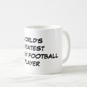 Mug "Le plus grand footballeur Imaginaire du monde" Mu (Devant droit)