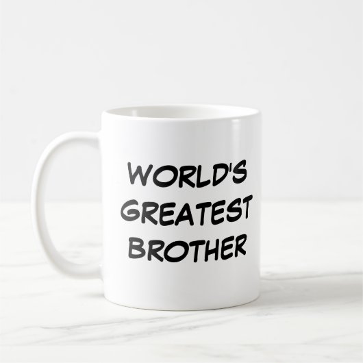 Mug "Le plus grand frère du monde" (Gauche)