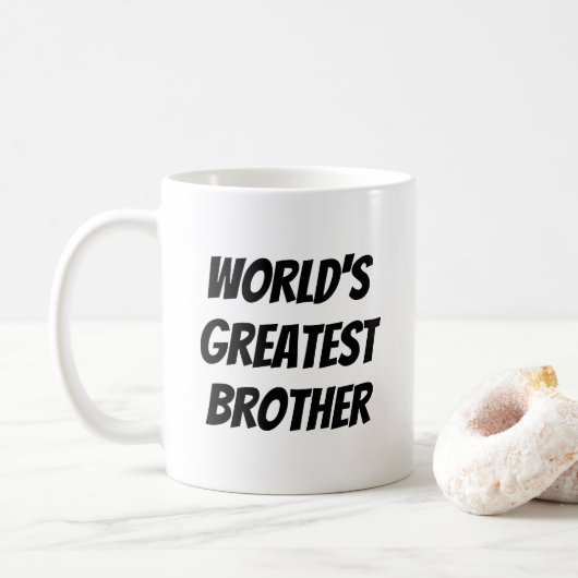 Mug Le plus grand frère du monde (Avec donut)