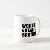Mug Le plus grand frère du monde (Devant droit)