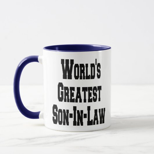 Mug Le plus grand gendre du monde (Gauche)