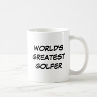 Mug "Le plus grand golfeur du monde"