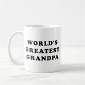Mug Le plus grand grand-papa du monde (Gauche)