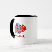Mug Le plus grand greffier du monde (Devant gauche)