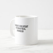 MUG LE PLUS GRAND INGÉNIEUR AÉRONAUTIQUE DU MONDE (Devant gauche)