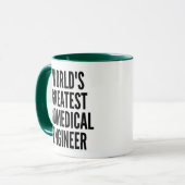Mug Le plus grand ingénieur biomédical du monde (Devant gauche)