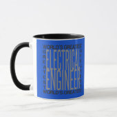 Mug Le plus grand ingénieur électrique des mondes (Gauche)