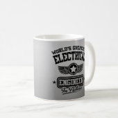 Mug Le plus grand ingénieur électrique du monde dans (Devant droit)