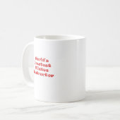 Mug Le plus grand instructeur de Pilates des mondes (Devant gauche)