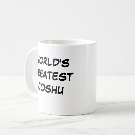 Mug "Le plus grand Joshu du monde" (Devant gauche)