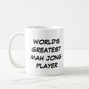 Mug "Le plus grand joueur de Mah Jong du monde"