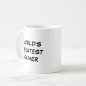 Mug "Le plus grand joueur du monde" (Devant gauche)