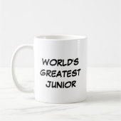 Mug "Le plus grand junior du monde" (Gauche)