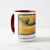 Mug Le plus grand lac de Mars (Devant gauche)
