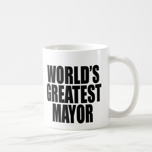 Mug Le plus grand maire du monde (Droite)