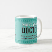 Mug Le plus grand médecin du monde (Devant droit)