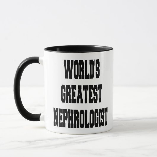 Mug Le plus grand néphrologiste du monde (Gauche)
