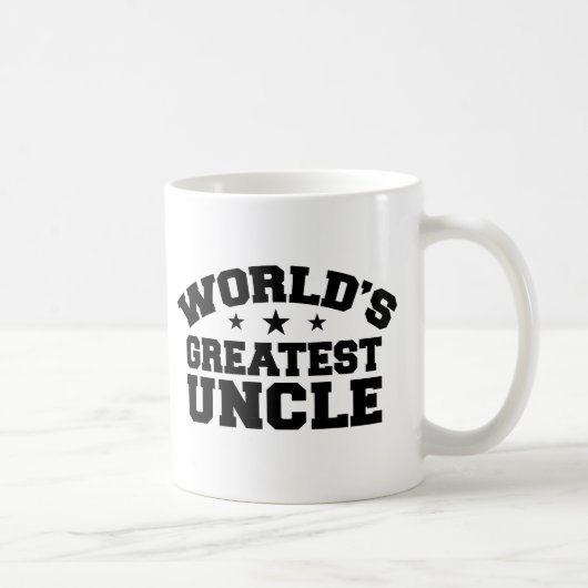 Mug Le plus grand oncle du monde (Droite)