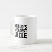 Mug Le plus grand oncle du monde (Devant gauche)