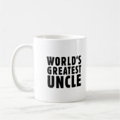 Mug Le plus grand oncle du monde (Gauche)