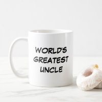 Mug "Le plus grand oncle du monde"