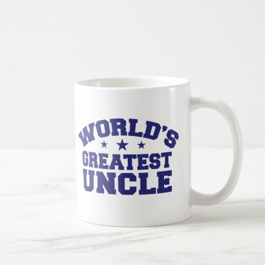 Mug Le plus grand oncle du monde (Droite)