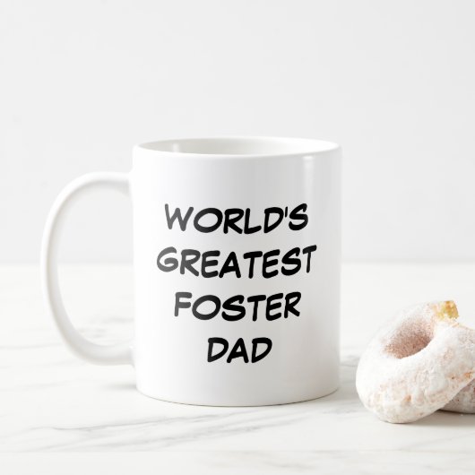 Mug "Le plus grand papa d'accueil du monde" (Avec donut)