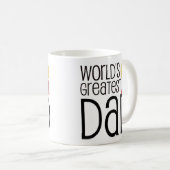 MUG LE PLUS GRAND PAPA DES MONDES (Devant droit)