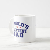 Mug Le plus grand papa du monde (Devant gauche)
