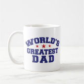 Mug Le plus grand papa du monde (Gauche)