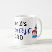Mug Le plus grand papa du monde (Devant droit)