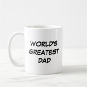 Mug "Le plus grand papa du monde" (Gauche)