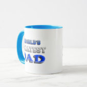 Mug Le plus grand papa du monde (Devant gauche)