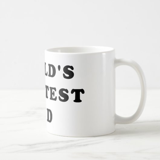 Mug Le plus grand papa du monde (Droite)