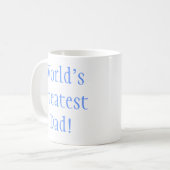 Mug Le plus grand papa du monde ! (Devant gauche)