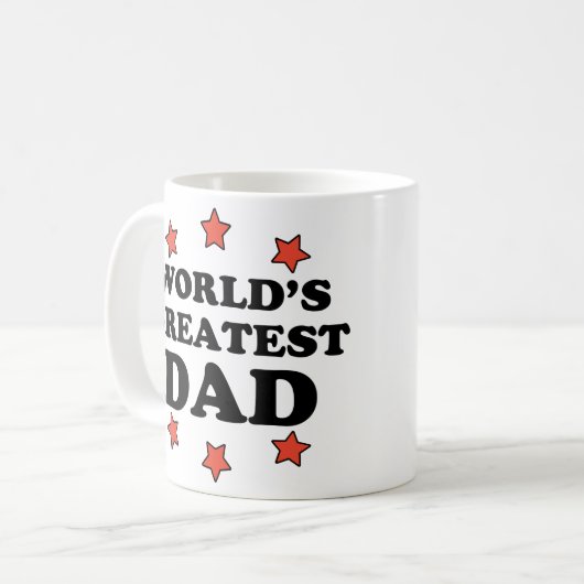 Mug Le plus grand papa du monde (Devant gauche)