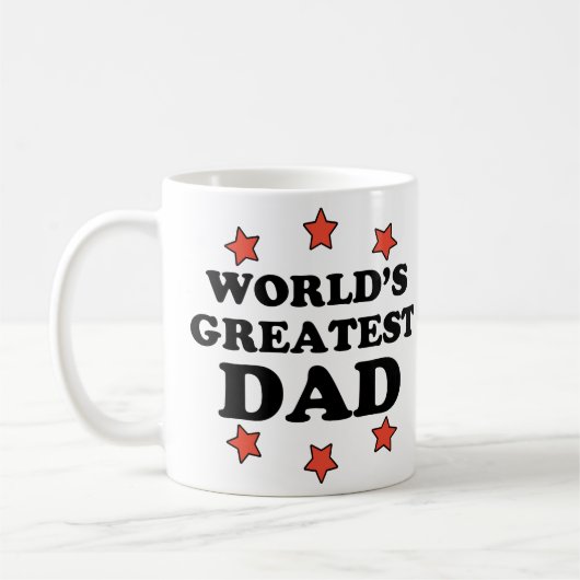 Mug Le plus grand papa du monde (Gauche)