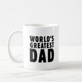 Mug Le plus grand papa du monde (Gauche)