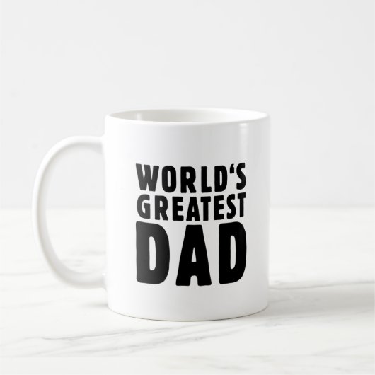 Mug Le plus grand papa du monde (Gauche)