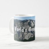 Mug Le plus grand papa Glacier Point Yosemite du monde (Devant gauche)