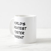 Mug "Le plus grand parent d'accueil du monde" (Devant gauche)