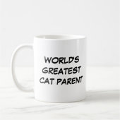Mug "Le plus grand parent de chats du monde" (Gauche)