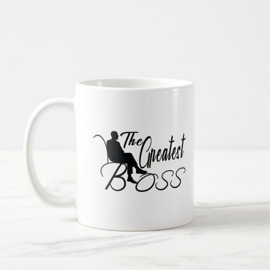 Mug Le plus grand patron (Gauche)