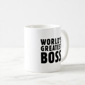 Mug Le plus grand patron du monde (Devant droit)