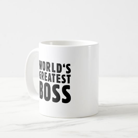 Mug Le plus grand patron du monde (Devant gauche)