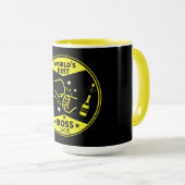 Mug Le plus grand patron du monde (Devant droit)