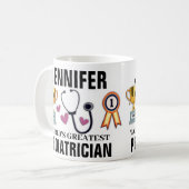 Mug Le plus grand pédiatre du monde (Devant gauche)