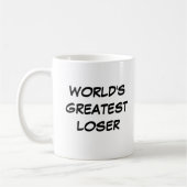Mug "Le plus grand perdant du monde" (Gauche)